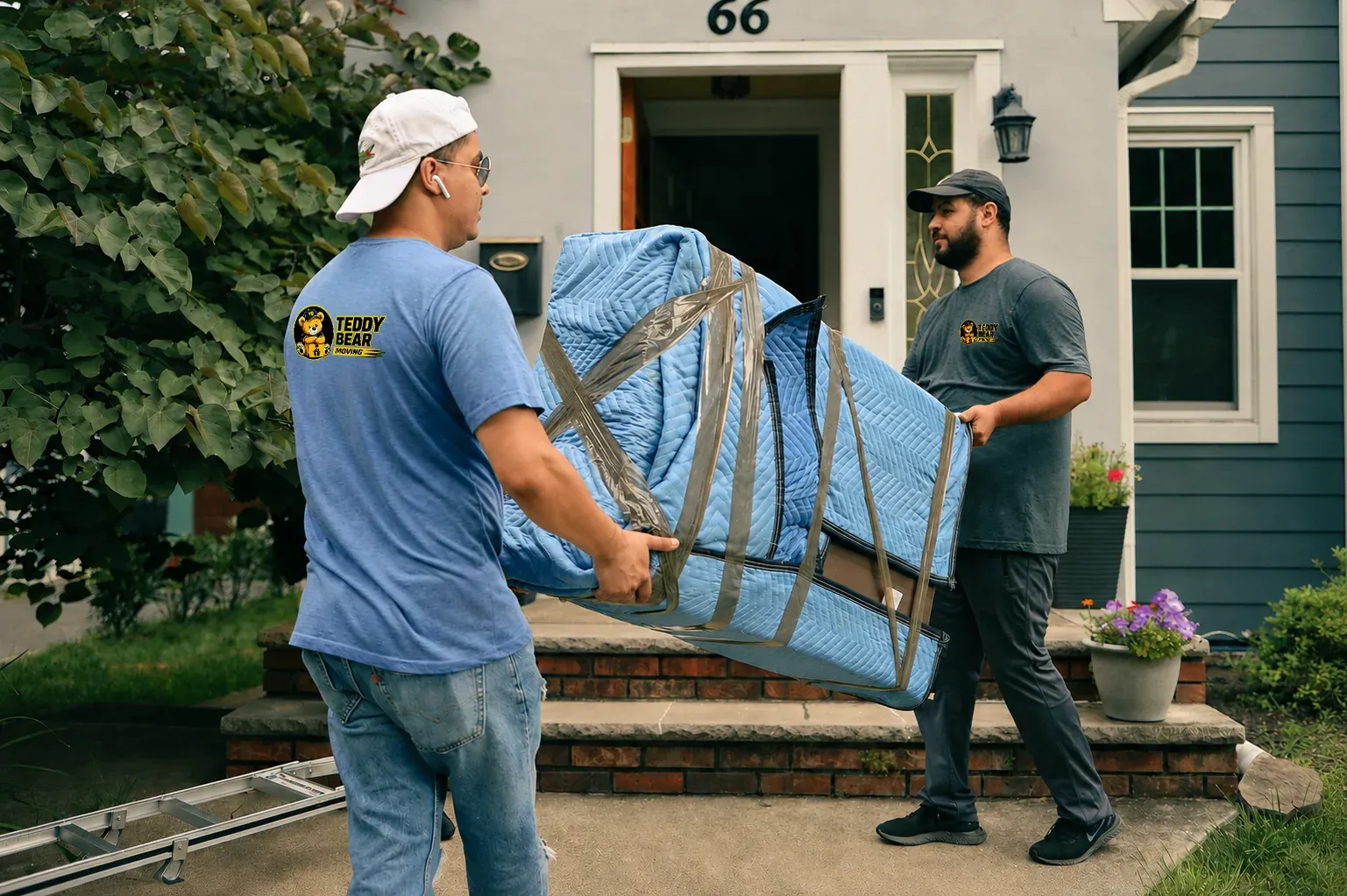 Teddy Bear Moving wrapping furniture