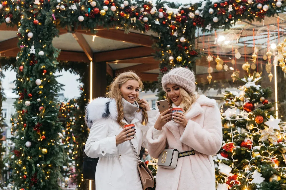 Festive holiday market with handmade gifts in Morris County, New Jersey